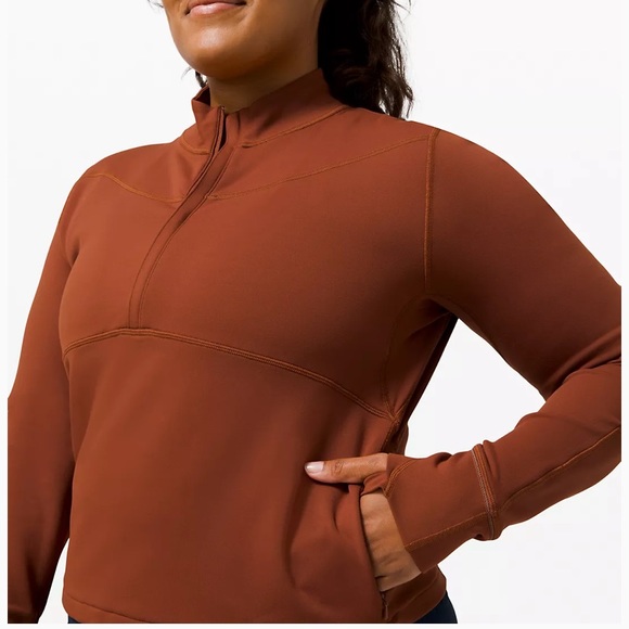 🔥LULULEMON RULU RUNNING CROPPED 1/2 ZIP JACKET🔥 - Picture 11 of 16